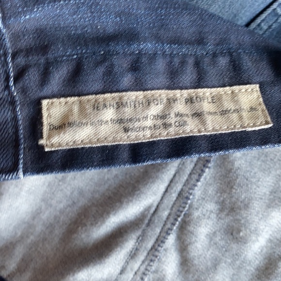 CULT OF INDIVIDUALITY VINTAGE DENIM JACKET - Picture 4 of 6